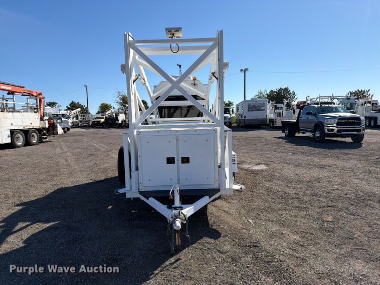 image for item FW3532 New Heights Manufacturing Sky Watch tower trailer