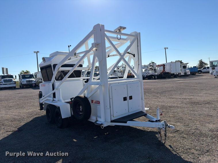 image for item FW3532 New Heights Manufacturing Sky Watch tower trailer