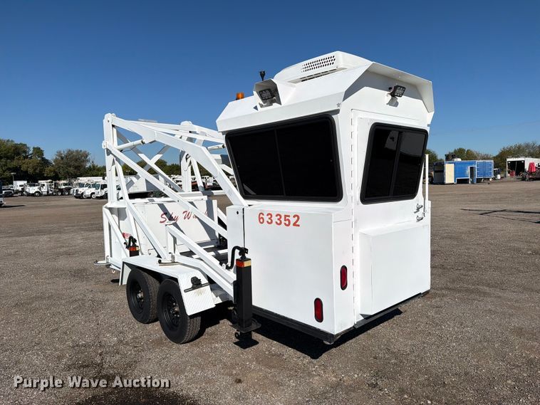 image for item FW3532 New Heights Manufacturing Sky Watch tower trailer
