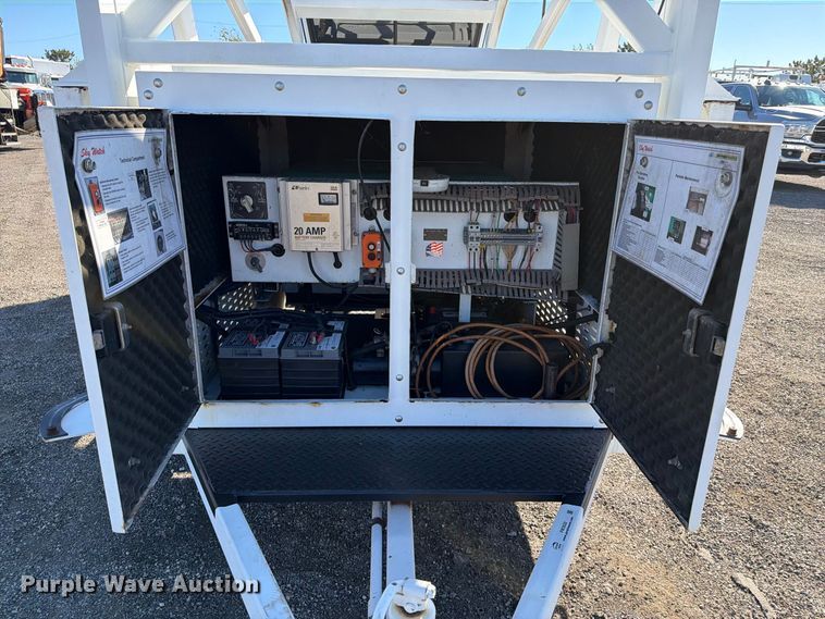 image for item FW3532 New Heights Manufacturing Sky Watch tower trailer