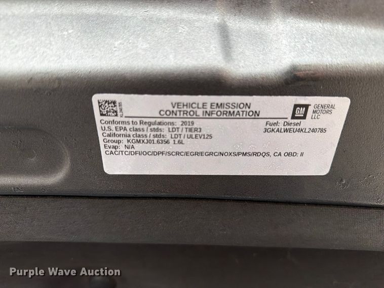image for item FW3553 2019 GMC Terrain SUV