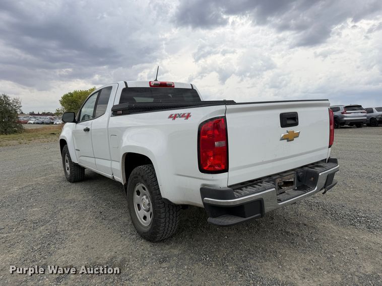 image for item YA5392 2019 Chevrolet Colorado Ext. Cab pickup truck