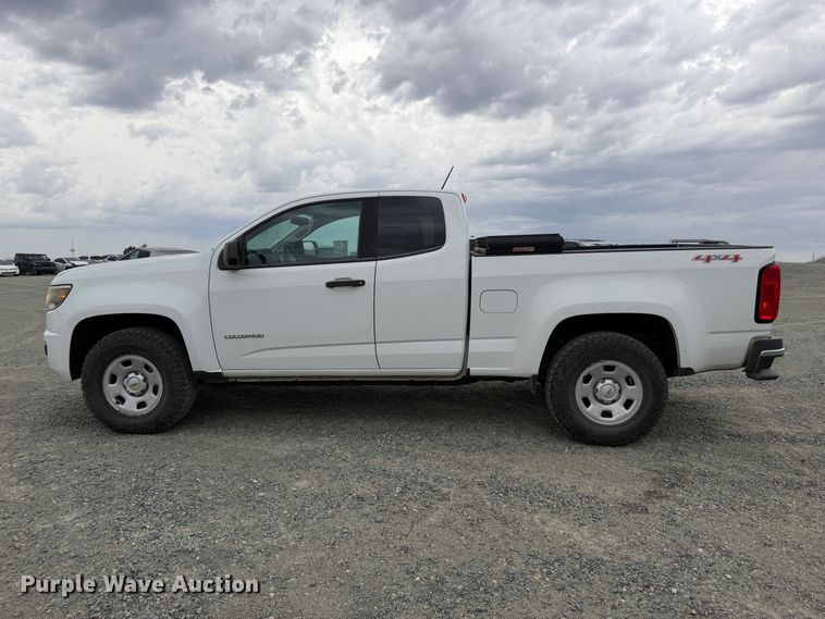 image for item YA5392 2019 Chevrolet Colorado Ext. Cab pickup truck