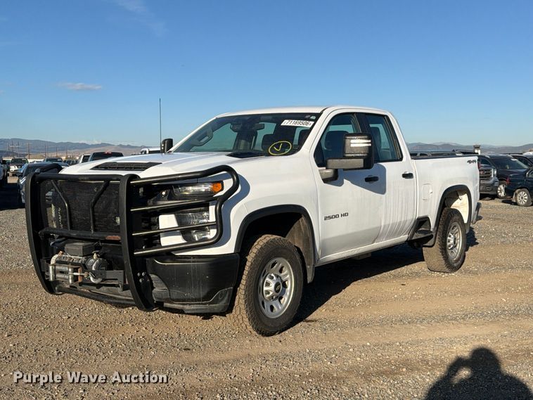 image for item YA5395 2021 Chevrolet Silverado 2500HD Ext. Cab pickup truck