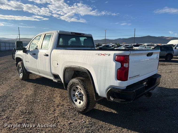 image for item YA5395 2021 Chevrolet Silverado 2500HD Ext. Cab pickup truck