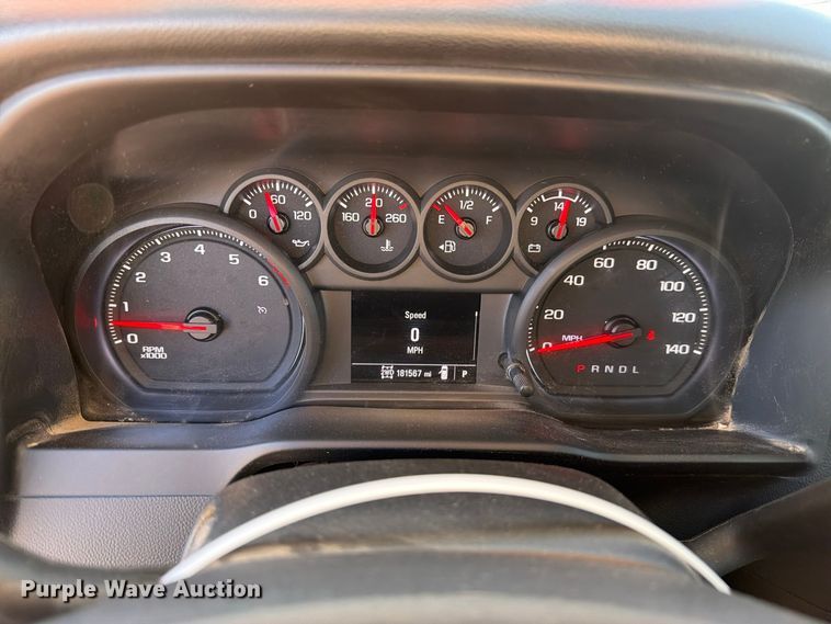 image for item YA5395 2021 Chevrolet Silverado 2500HD Ext. Cab pickup truck