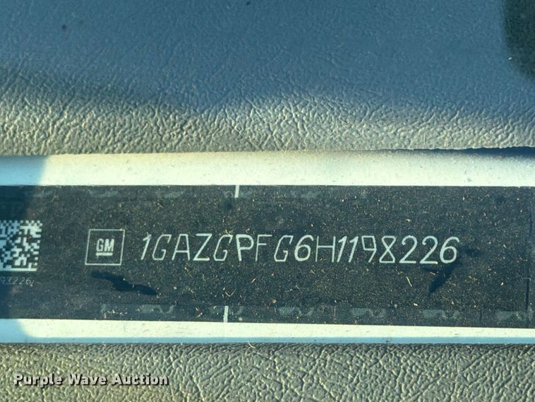 image for item YA5536 2017 Chevrolet Express van