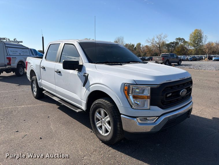image for item YA5652 2021 Ford F150 Crew Cab pickup truck