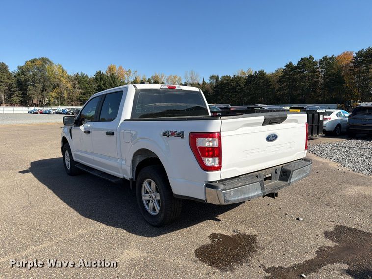 image for item YA5652 2021 Ford F150 Crew Cab pickup truck