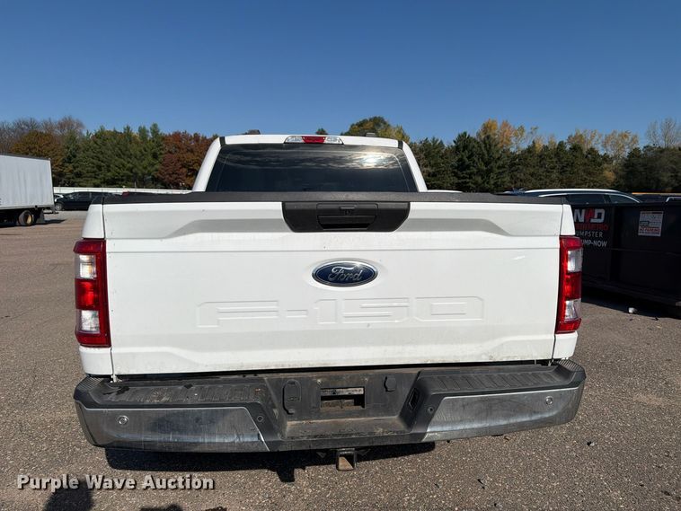 image for item YA5652 2021 Ford F150 Crew Cab pickup truck