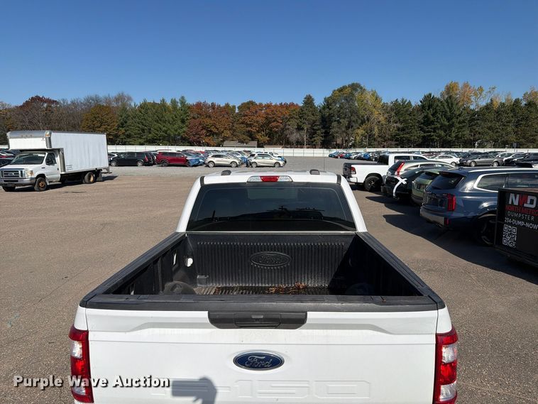 image for item YA5652 2021 Ford F150 Crew Cab pickup truck