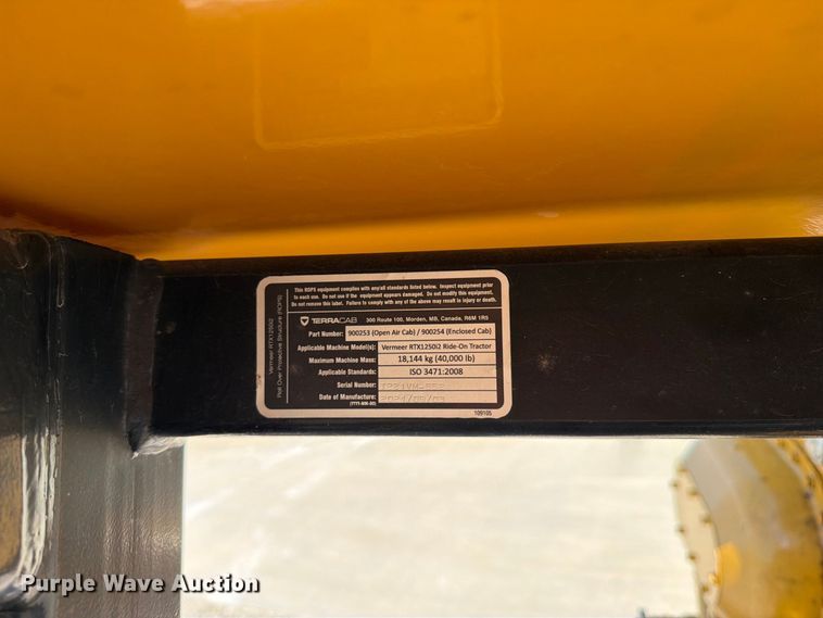 image for item DV2137 2023 Vermeer RTX1250i2 cable plow