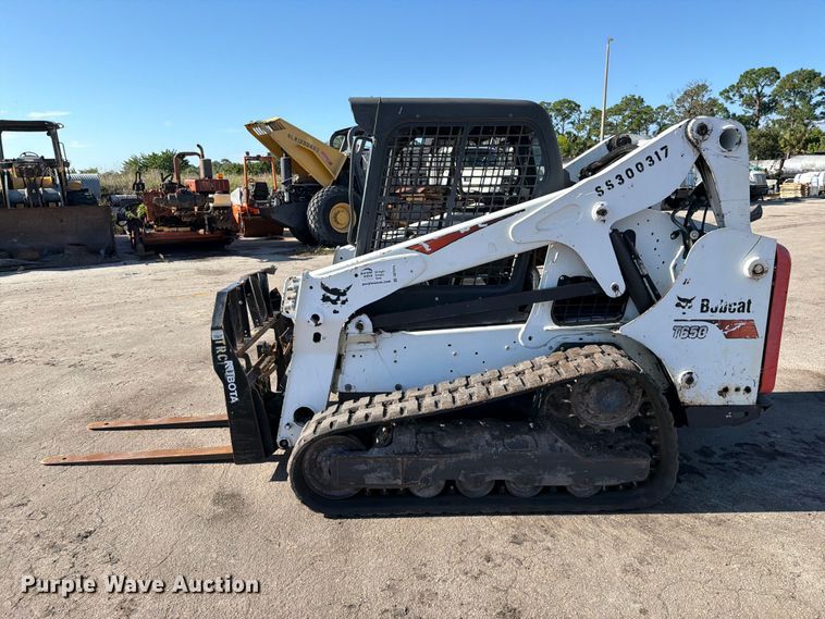 image for item DV7410 2018 Bobcat T650 tracked skid steer loader