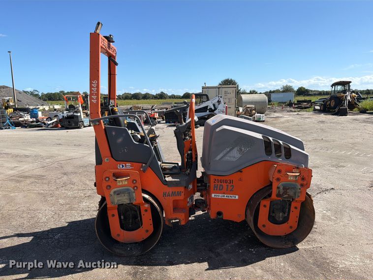 image for item DV7415 2011 Hamm HD12 double drum vibratory roller