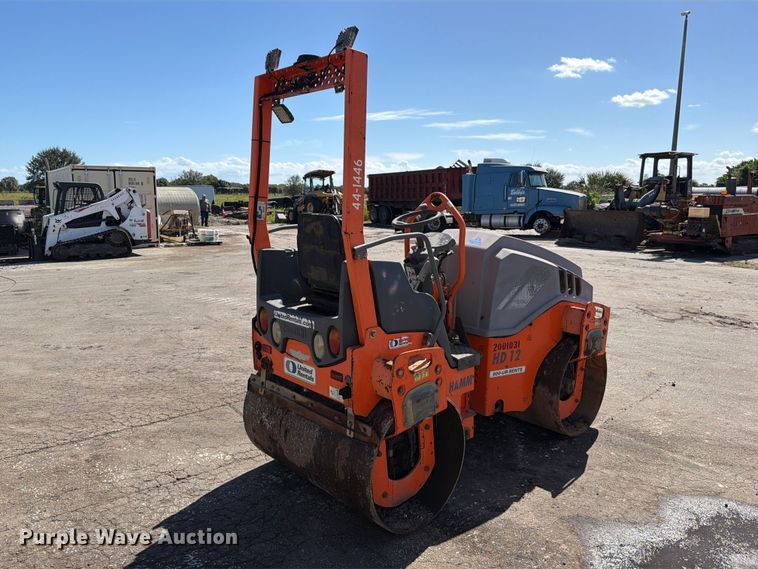 image for item DV7415 2011 Hamm HD12 double drum vibratory roller