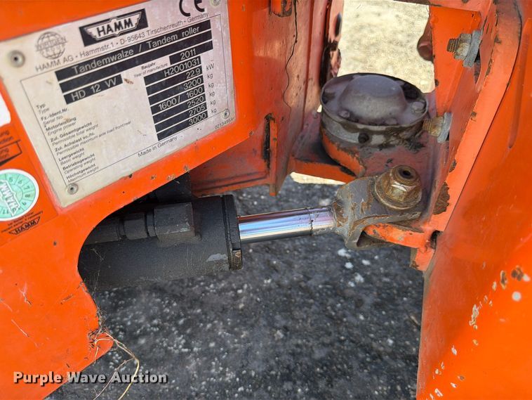 image for item DV7415 2011 Hamm HD12 double drum vibratory roller
