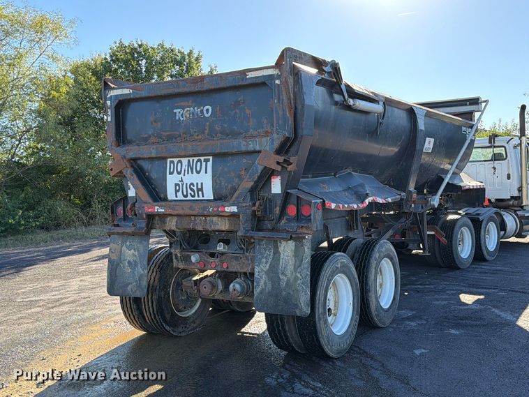 image for item DZ4858 2014 Ranco end dump trailer