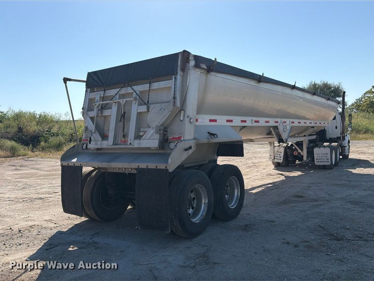 image for item DZ4860 2013 Travis S/97 end dump trailer