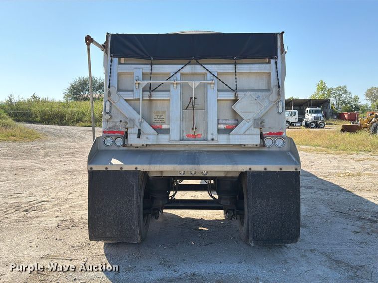 image for item DZ4860 2013 Travis S/97 end dump trailer