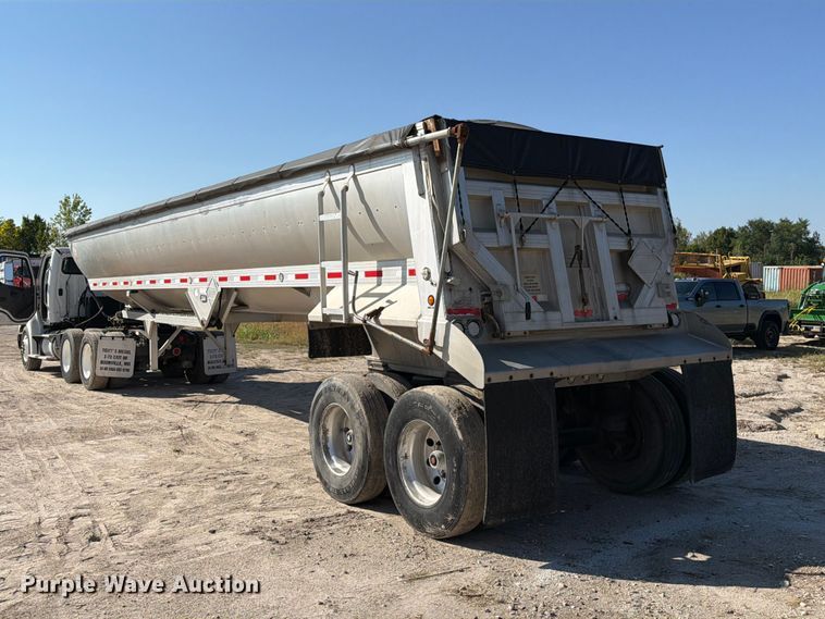 image for item DZ4860 2013 Travis S/97 end dump trailer