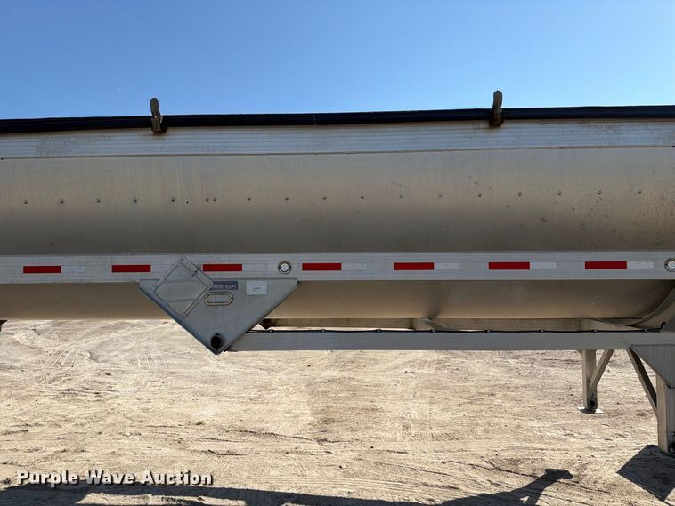 image for item DZ4860 2013 Travis S/97 end dump trailer