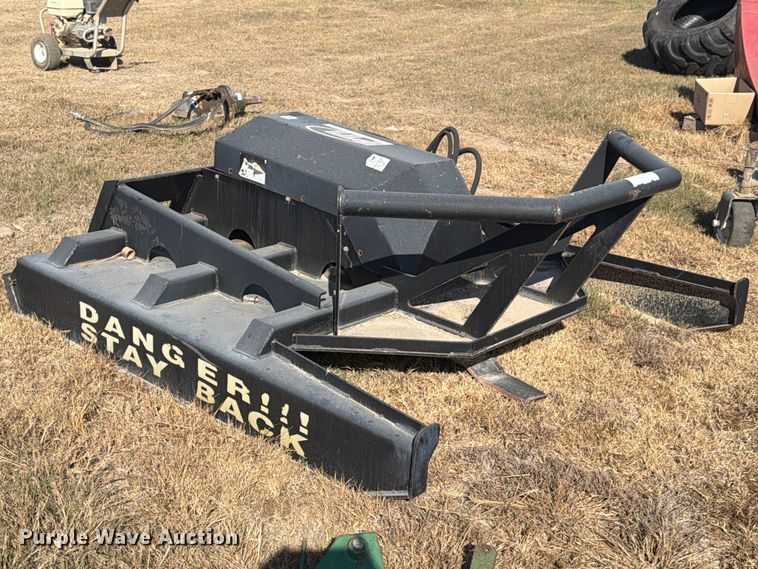 image for item EA7418 2022 Topcat HFRC skid steer brush mower