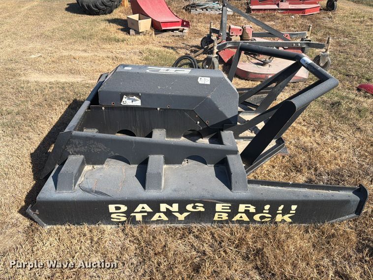 image for item EA7418 2022 Topcat HFRC skid steer brush mower