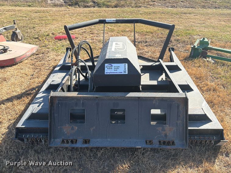 image for item EA7418 2022 Topcat HFRC skid steer brush mower