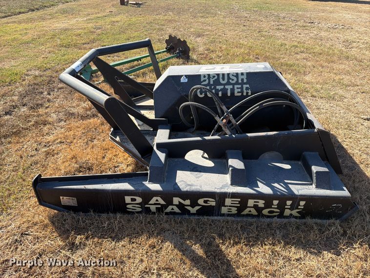 image for item EA7418 2022 Topcat HFRC skid steer brush mower