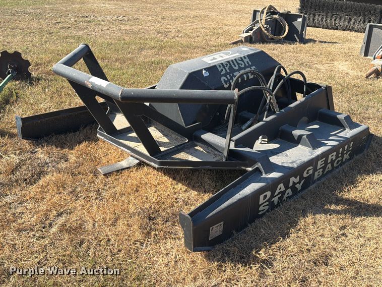 image for item EA7418 2022 Topcat HFRC skid steer brush mower