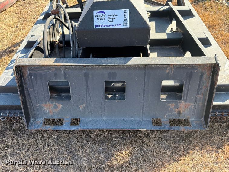 image for item EA7418 2022 Topcat HFRC skid steer brush mower