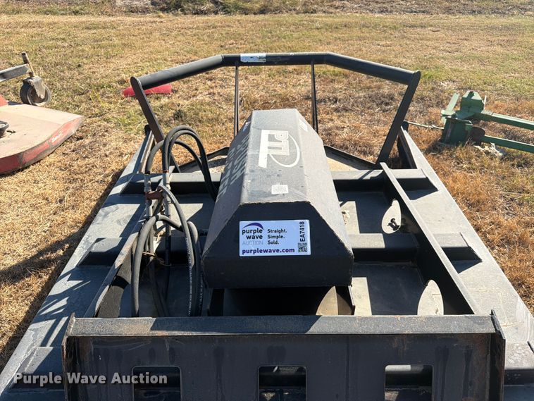 image for item EA7418 2022 Topcat HFRC skid steer brush mower