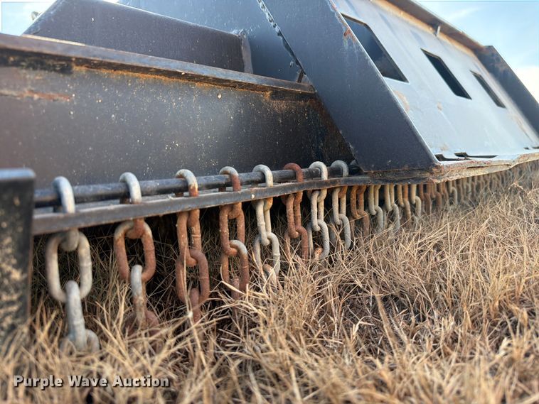 image for item EA7418 2022 Topcat HFRC skid steer brush mower