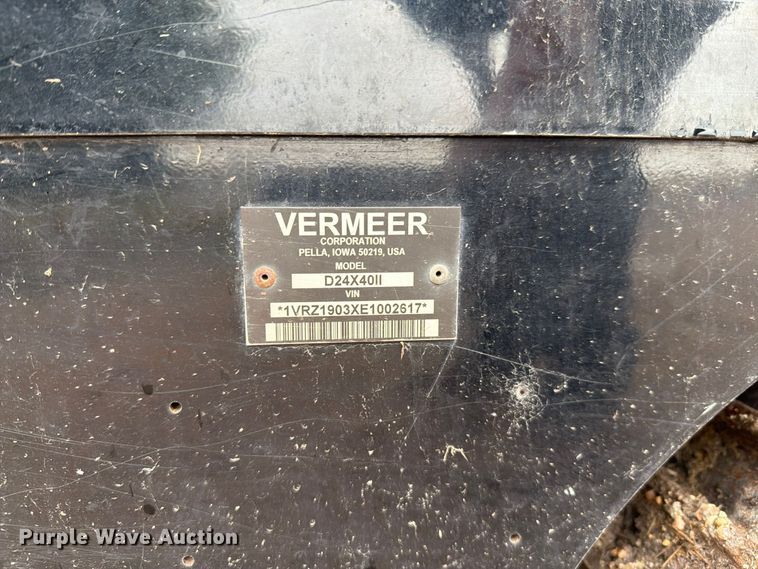 image for item EI7872 2014 Vermeer D24x40 series II directional boring unit