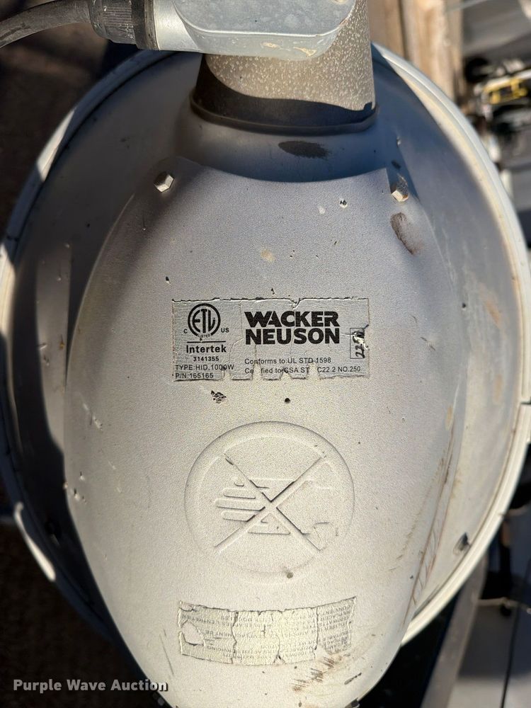 image for item EL2671 2014 Wacker Neuson LTN6L light plant