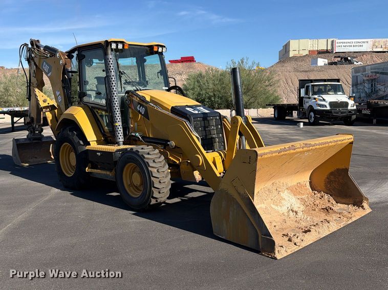 image for item EL2673 2019 Caterpillar 440 backhoe