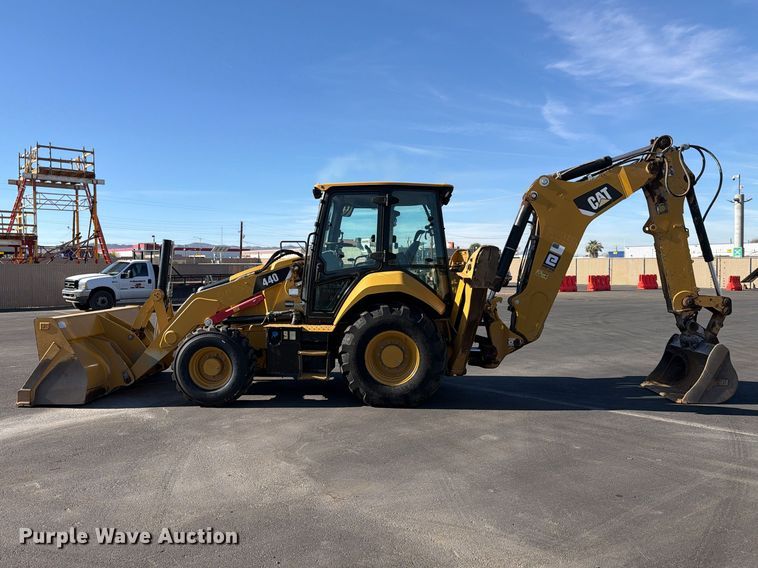 image for item EL2673 2019 Caterpillar 440 backhoe