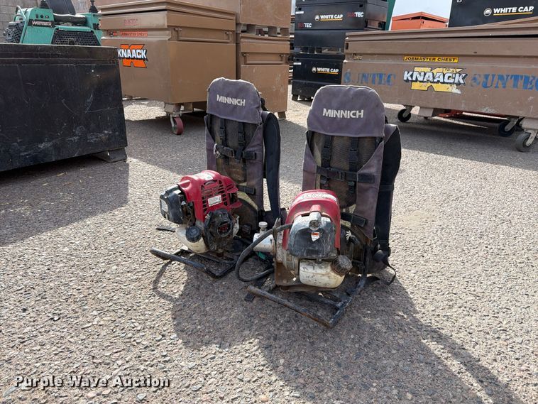 image for item EL2677 (2) backpack concrete vibrators