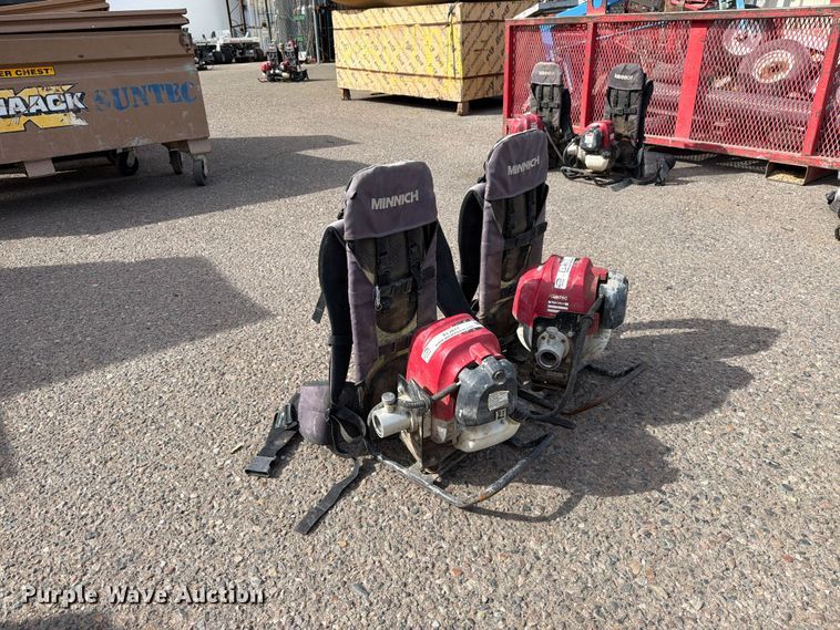 image for item EL2677 (2) backpack concrete vibrators