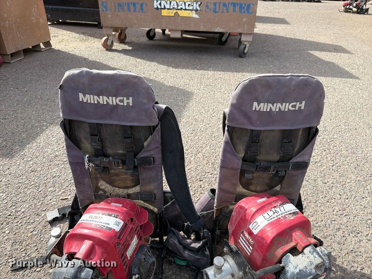 image for item EL2677 (2) backpack concrete vibrators