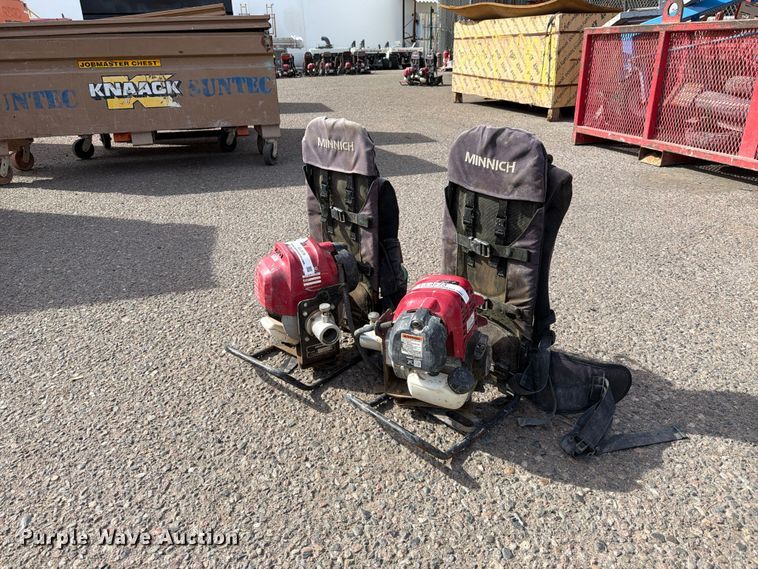 image for item EL2678 (2) backpack concrete vibrators