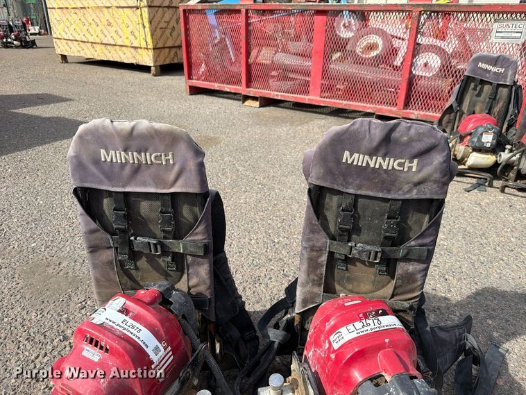 image for item EL2678 (2) backpack concrete vibrators