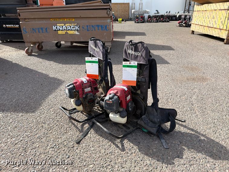 image for item EL2679 (2) backpack concrete vibrators