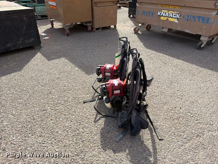 image for item EL2679 (2) backpack concrete vibrators