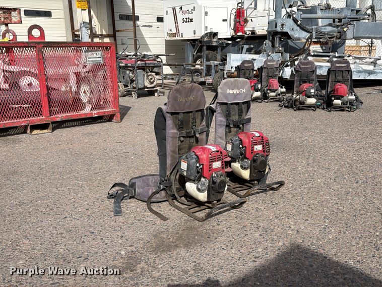 image for item EL2680 (2) backpack concrete vibrators