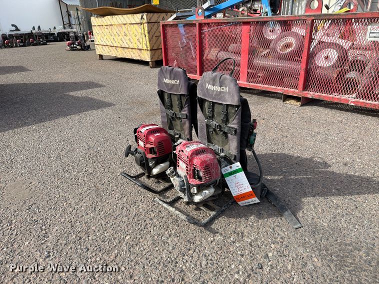 image for item EL2681 (2) backpack concrete vibrators