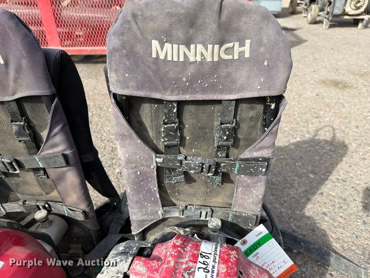 image for item EL2681 (2) backpack concrete vibrators