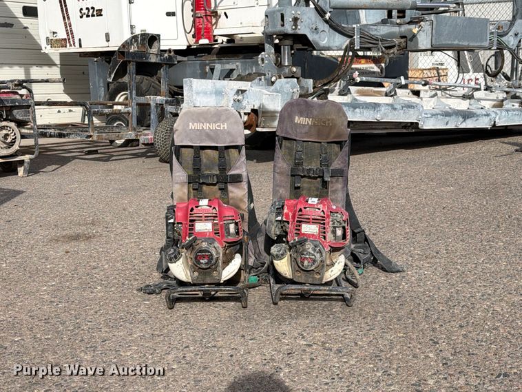 image for item EL2687 (2) backpack concrete vibrators