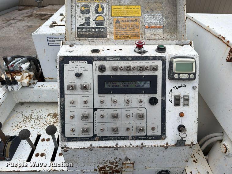 image for item EO8826 Miller Formless M1000 curb machine
