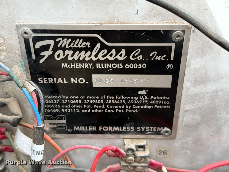image for item EO8826 Miller Formless M1000 curb machine